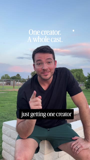 Caleb sharing how his family can appear in brand content